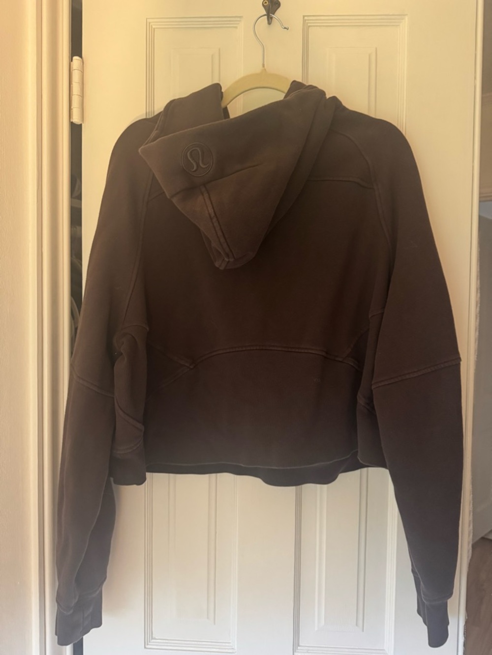 lululemon athletica Brown Half-Zip Scuba Hoodie - Picture 3 of 3